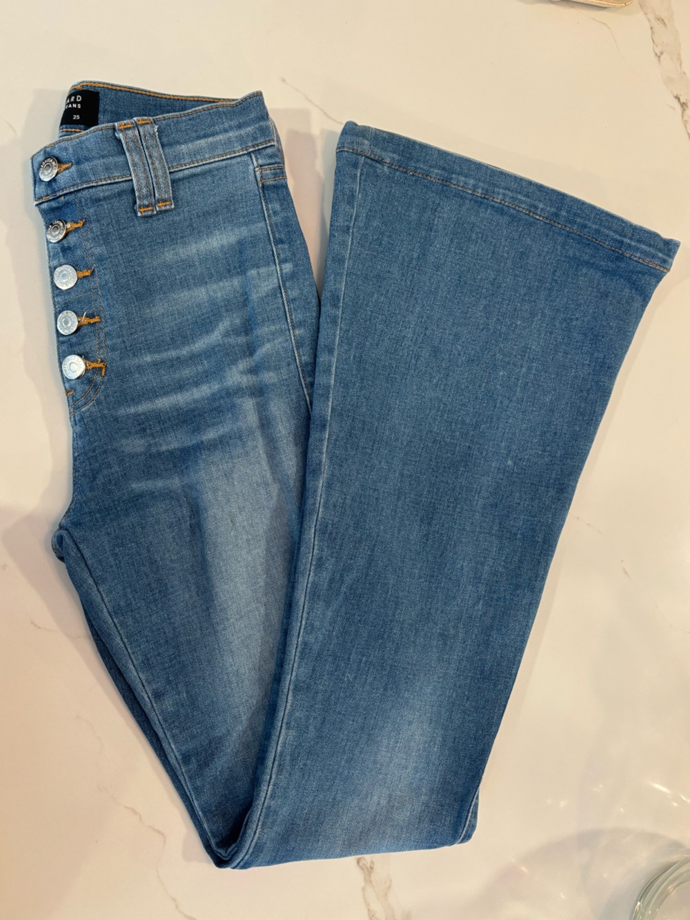 Veronica Beard bell-bottom jeans